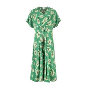 Green garden kjole