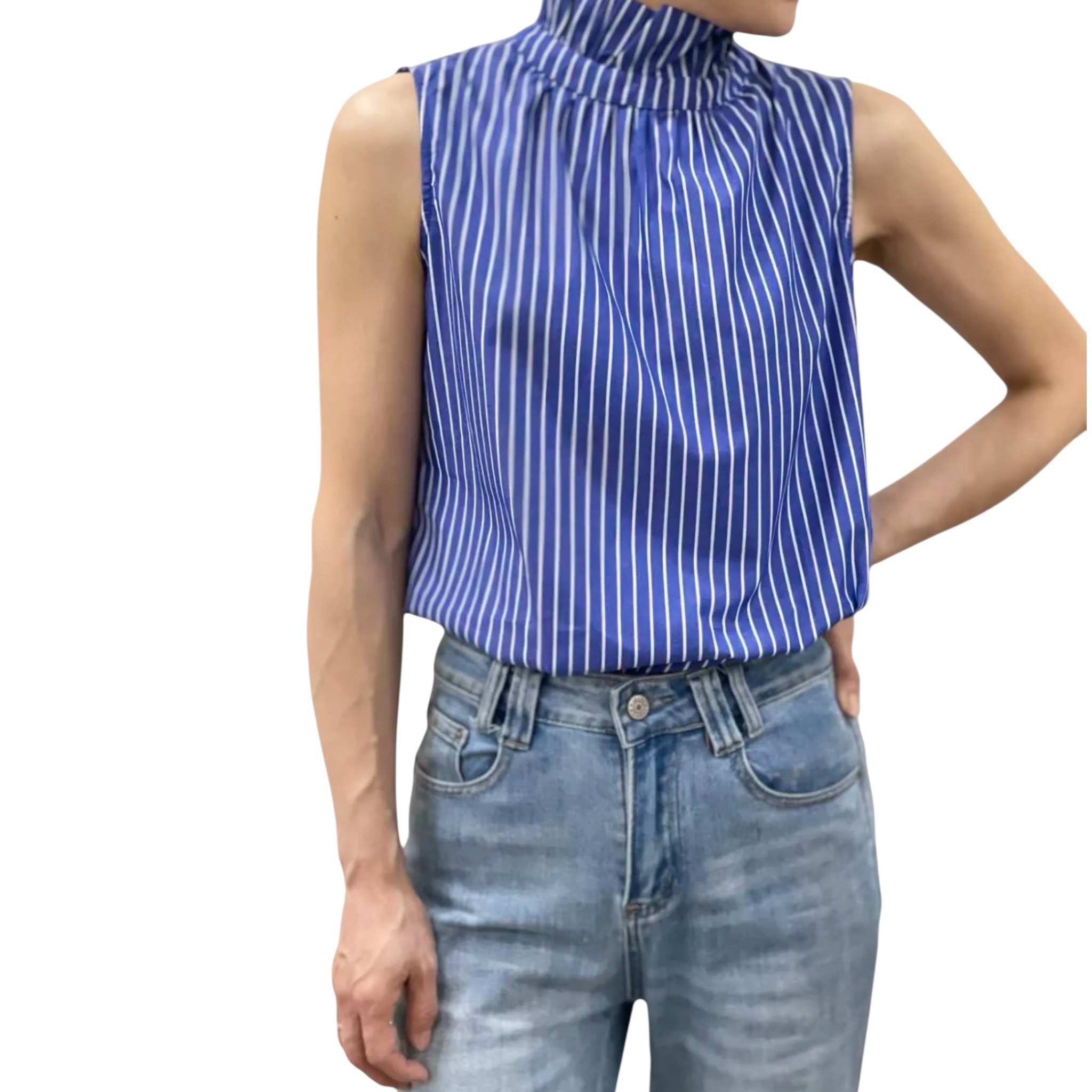 Stribet top - Image 3
