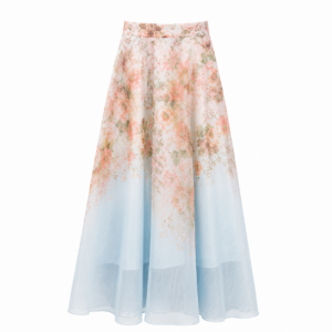 Skirt bomuld & hør