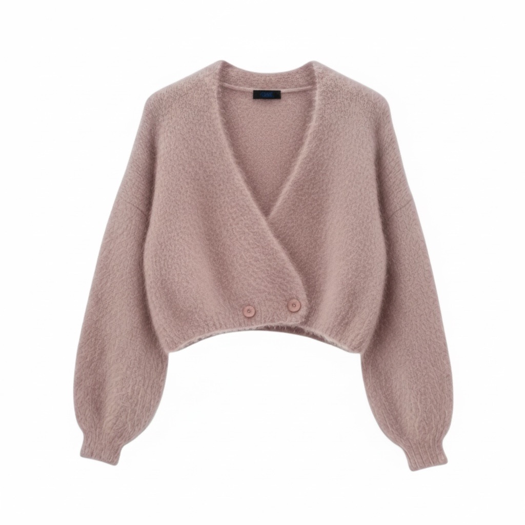Kid Mohair Cardigan