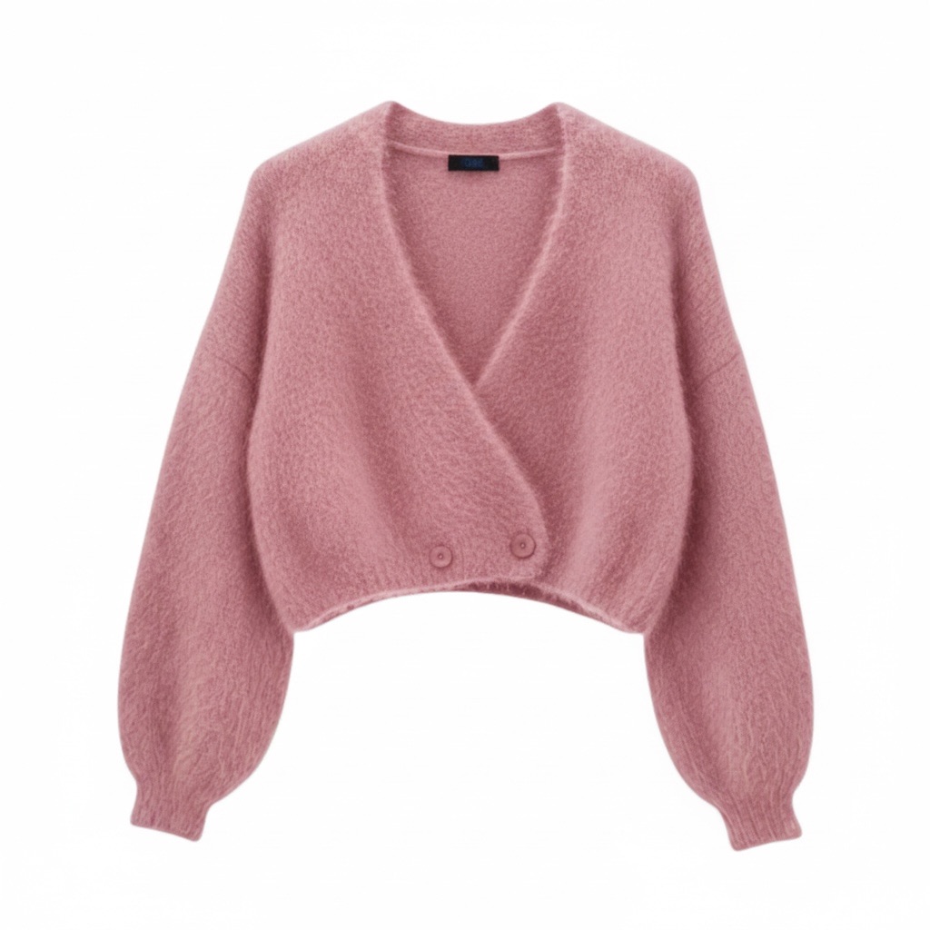 Kid Mohair Cardigan - Image 4